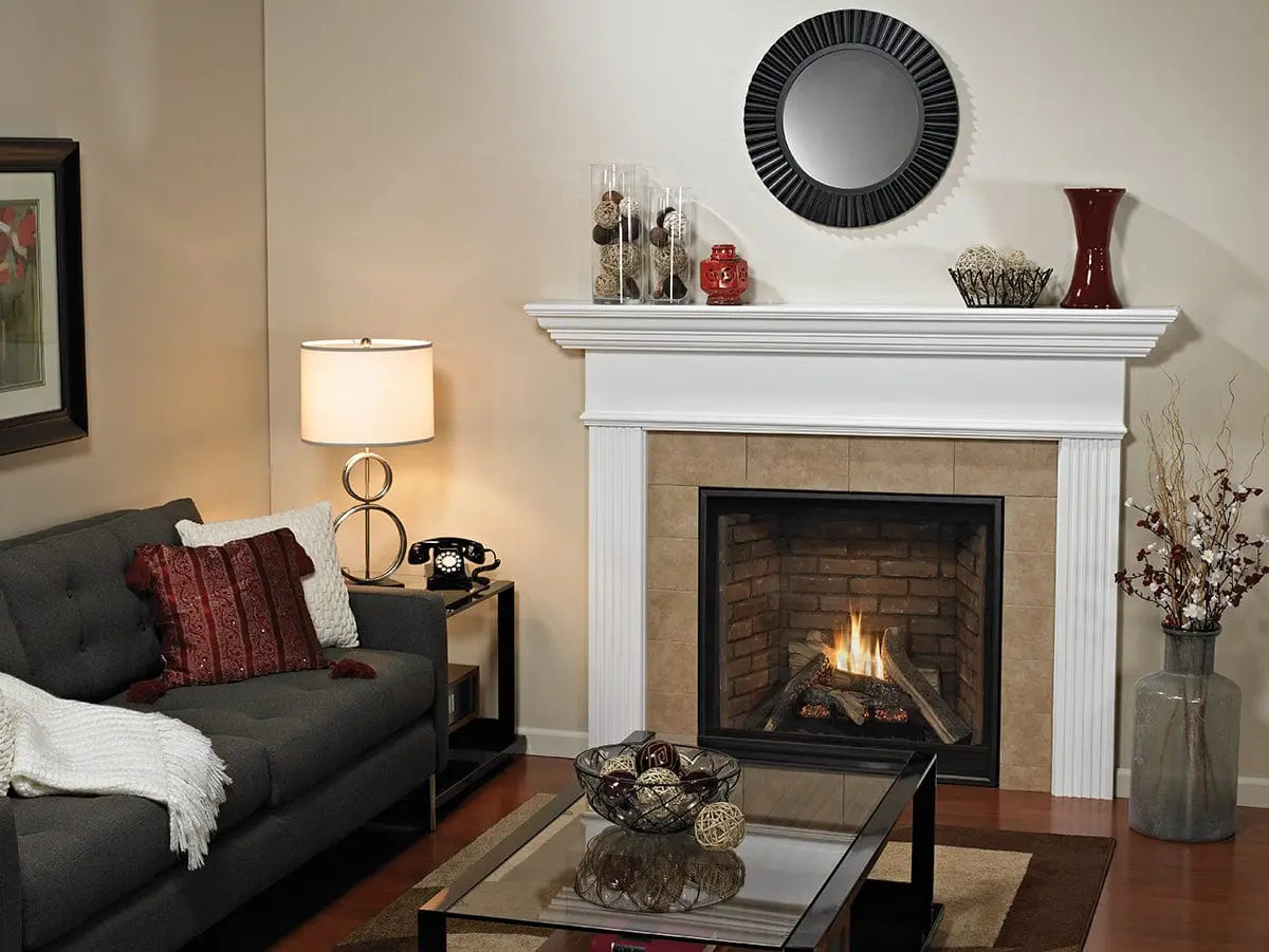 Empire 36" Madison Clean-Face Premium Direct Vent Gas Fireplace with Barrier