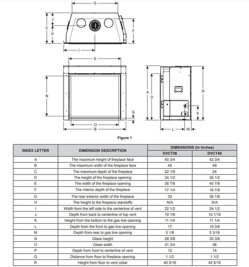 Empire 40" Renegade Clean-Face Direct Vent Gas Fireplace with TruFlame Technology
