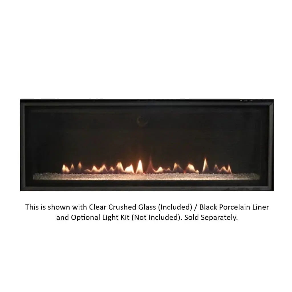 Empire 46" Loft Direct Vent Linear Gas Fireplace with Crushed Glass