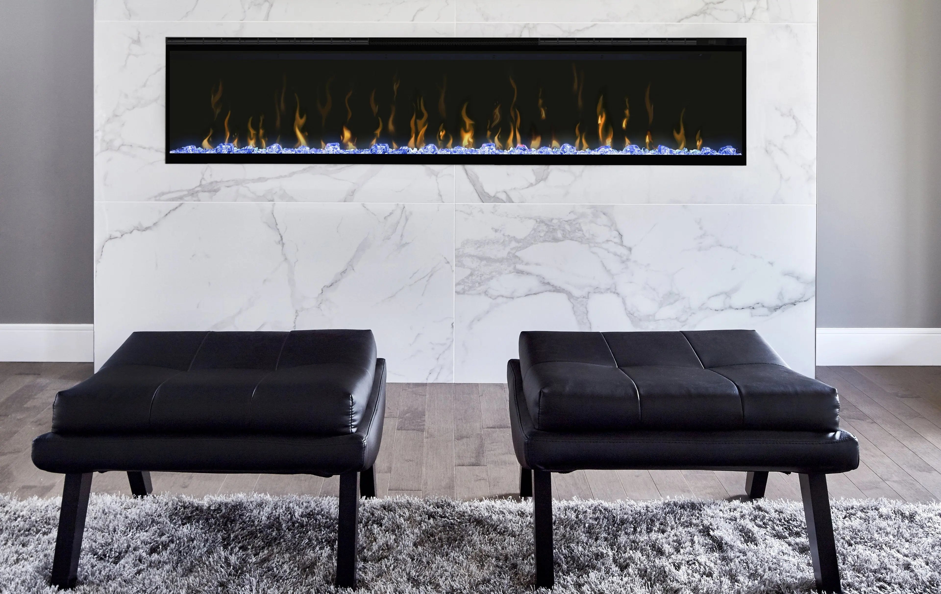 Dimplex Ignite XL 50" Built In | Wall Mount Linear Electric Fireplace | XLF50