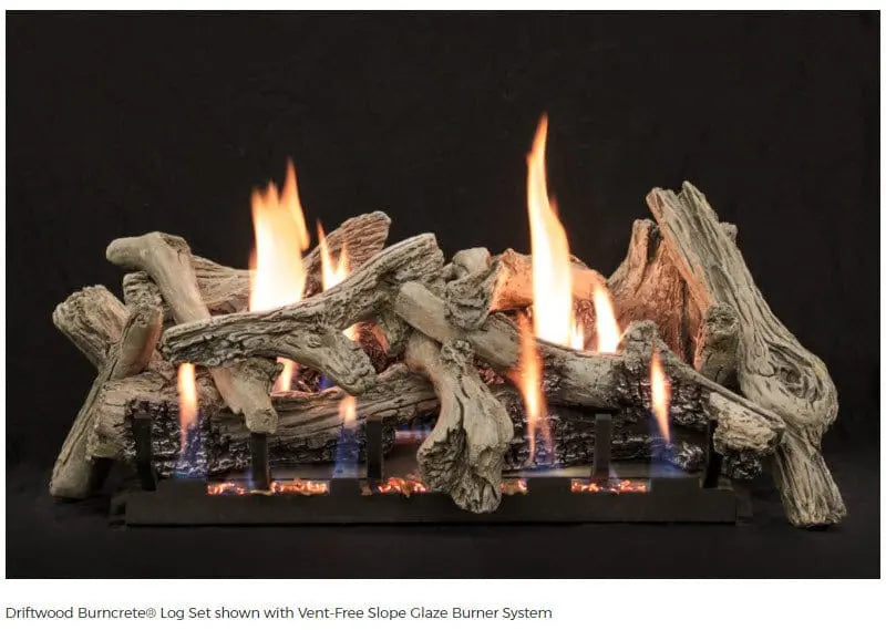 Empire Vent-Free Slope Glaze Gas Burner Only with Variable Flame Remote Control