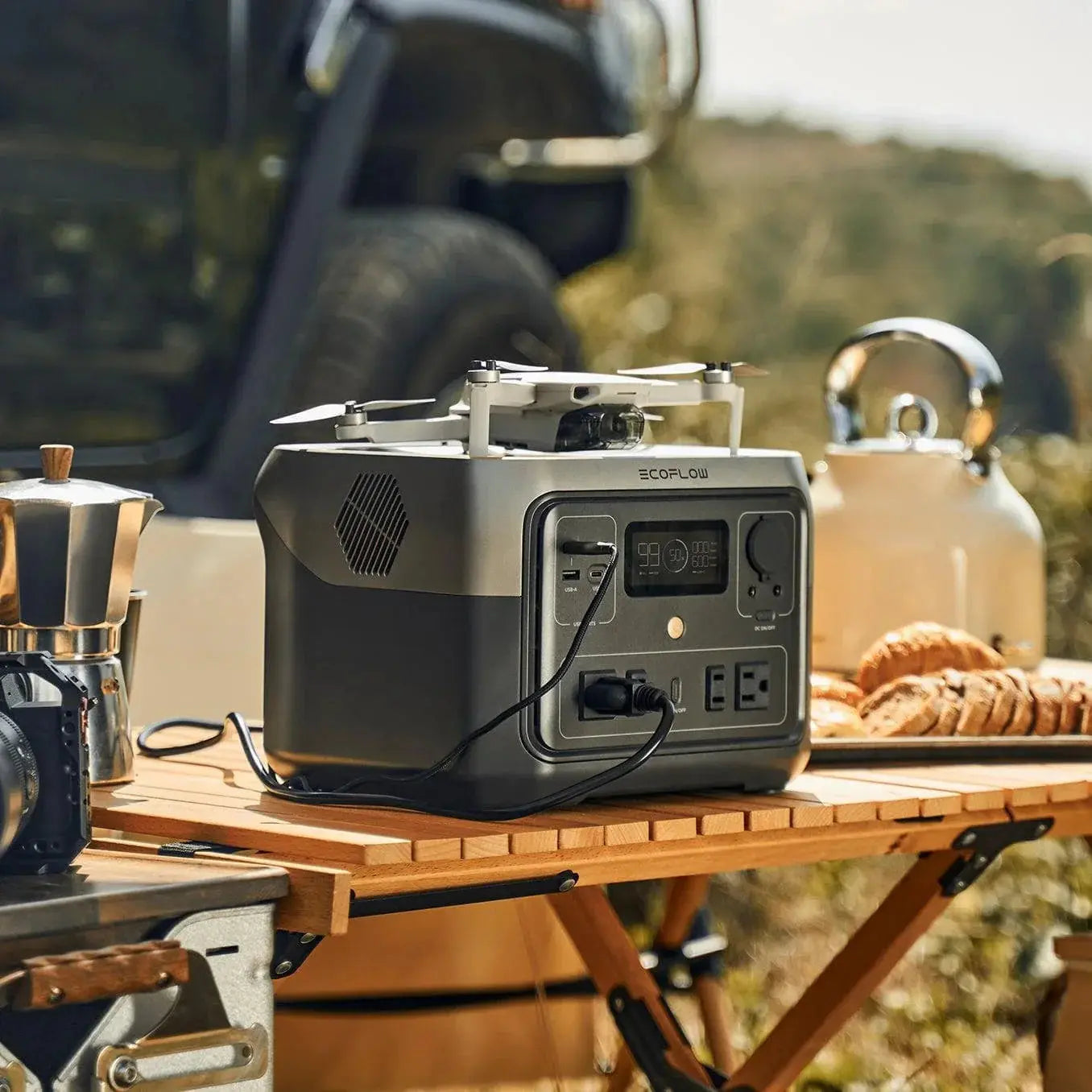 EcoFlow RIVER 2 Max 500 Portable Power Station | Model: ZMR610-B-US-499WH EcoFlow