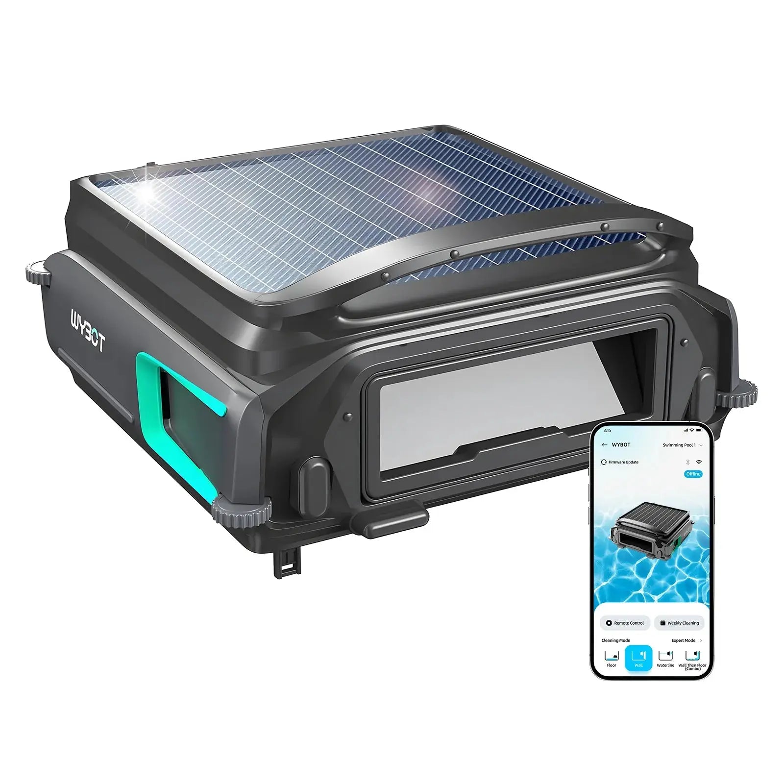 WYBOT F1 Pool Skimmer Solar Powered Robotic Cleaner - Aqvina LLC
