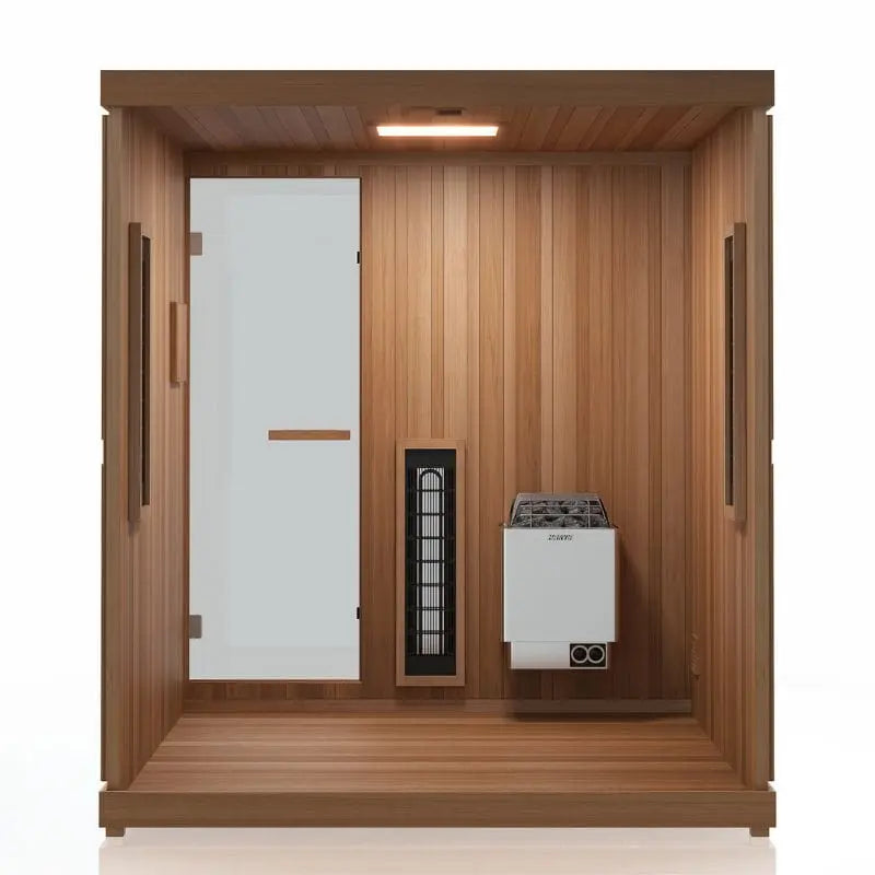 Finnmark 4-Person Trinity XL Infra-Steam Home Infrared Sauna FD-5 | AQVINA World - Aqvina LLC