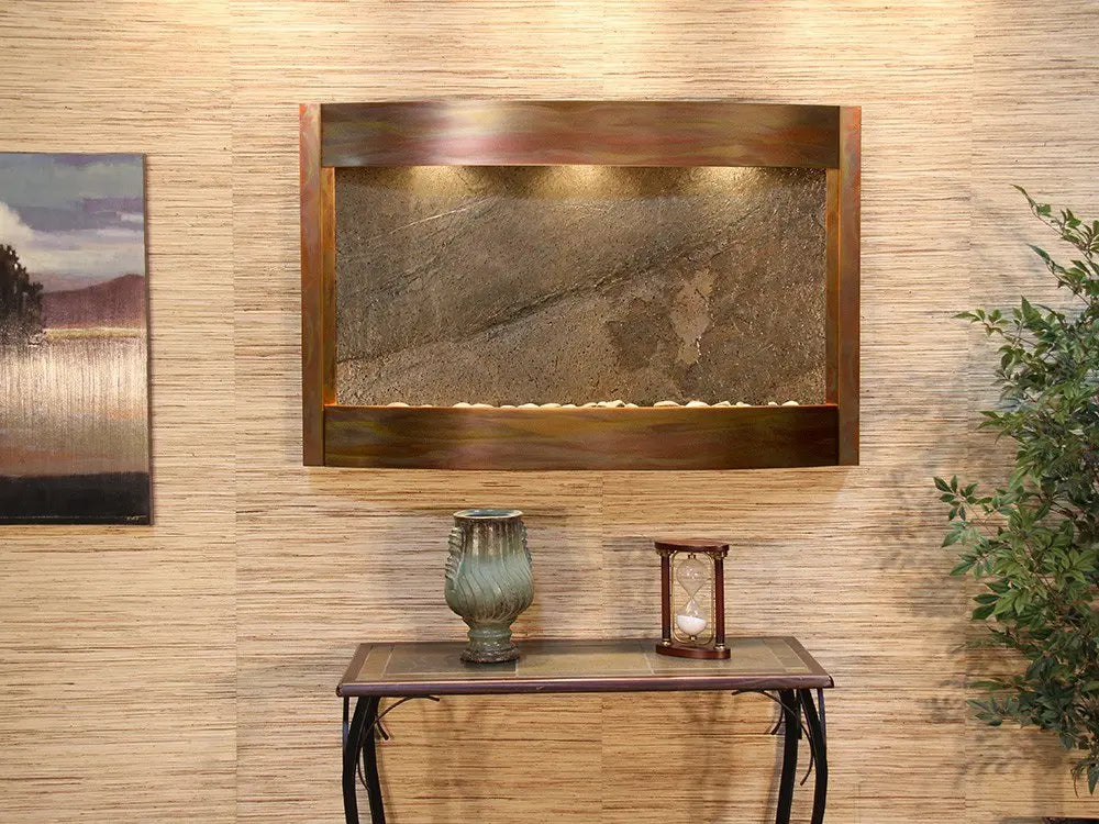 Adagio Calming Waters - Indoor Wall Fountain AWF-CWA1011 - Aqvina LLC