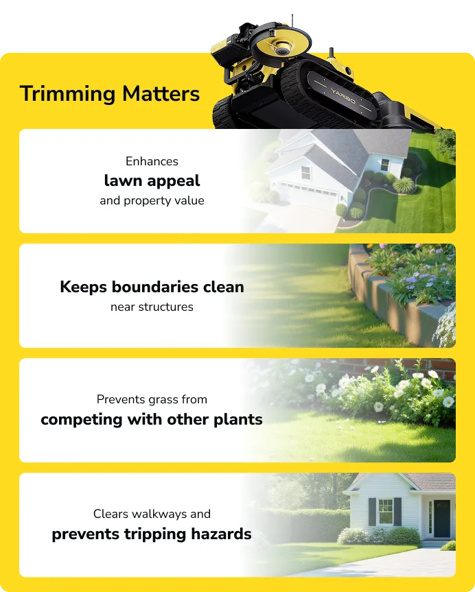 Yarbo Lawn Mower with Trimmer Bundle