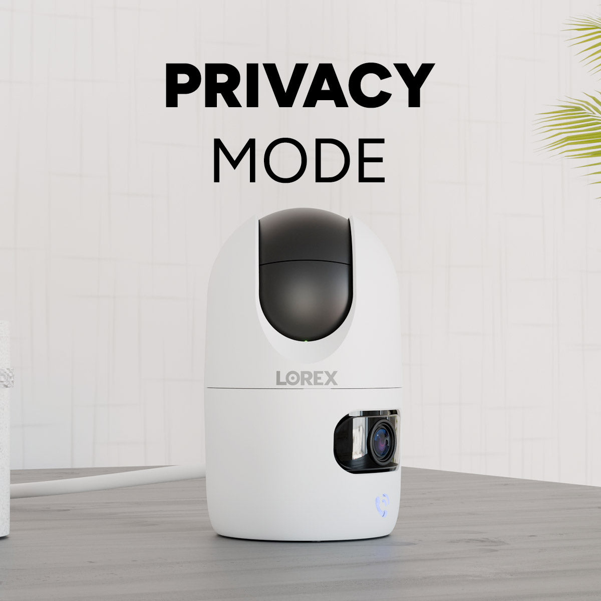 Lorex Connect 2K Dual‑Lens Indoor Pan‑Tilt Wi‑Fi Camera