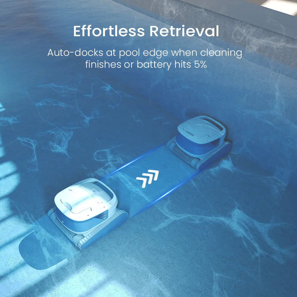 Poolmate- Hydro 3S Cordless Robotic Pool Cleaner - Aqvina LLC