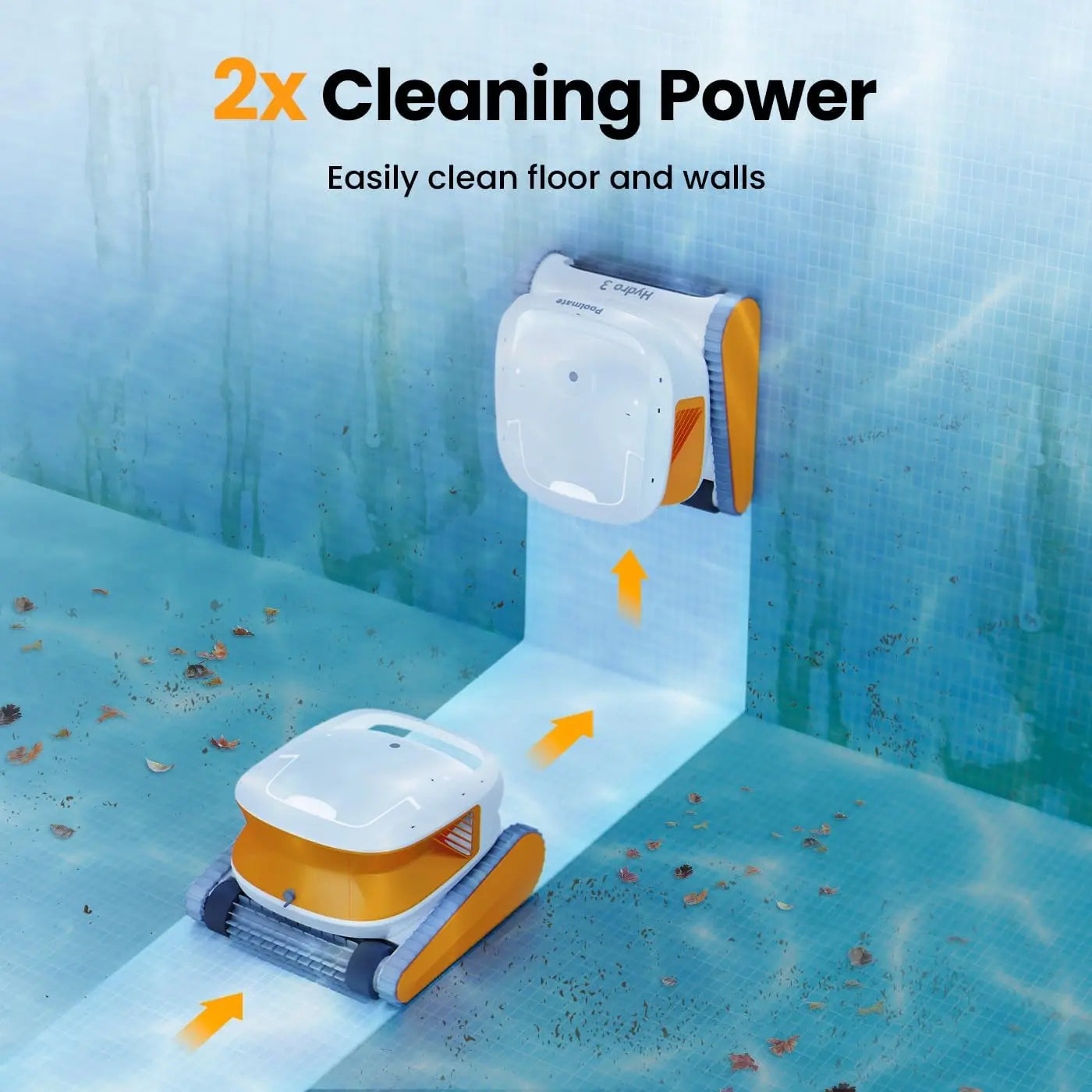 Poolmate- Hydro 3 Cordless Essential Pool Cleaner - Aqvina LLC