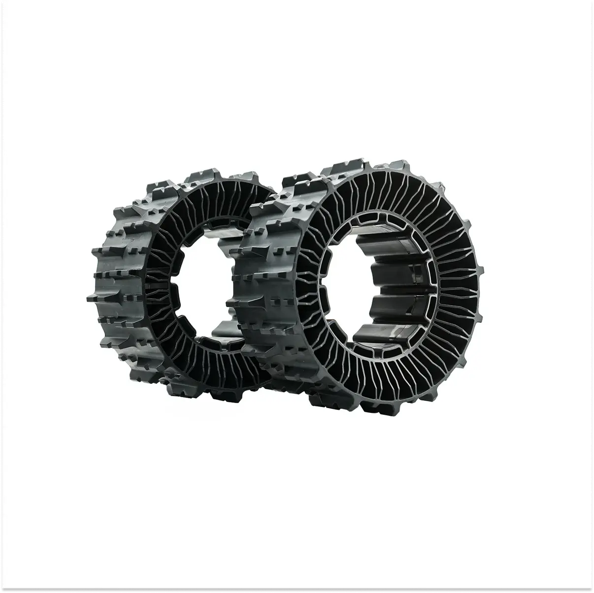 Mowrator- Pair of Deformable Tires for 100% (45°) Slope - Aqvina LLC