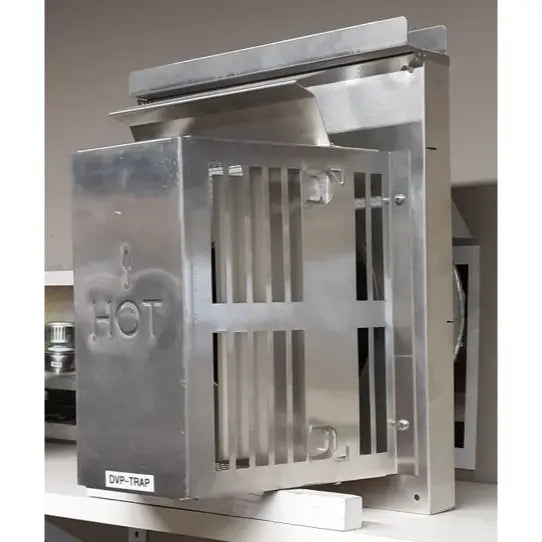 Majestic DVP long flue horizontal termination cap with adjustable design for 5-3/8" to 9-3/8" flues.