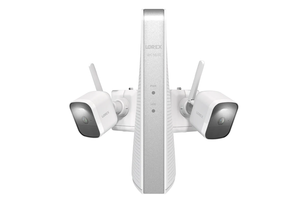 Lorex M10 – 4K 1TB Wi‑Fi HaLow NVR System with 2 Outdoor Battery Security Cameras