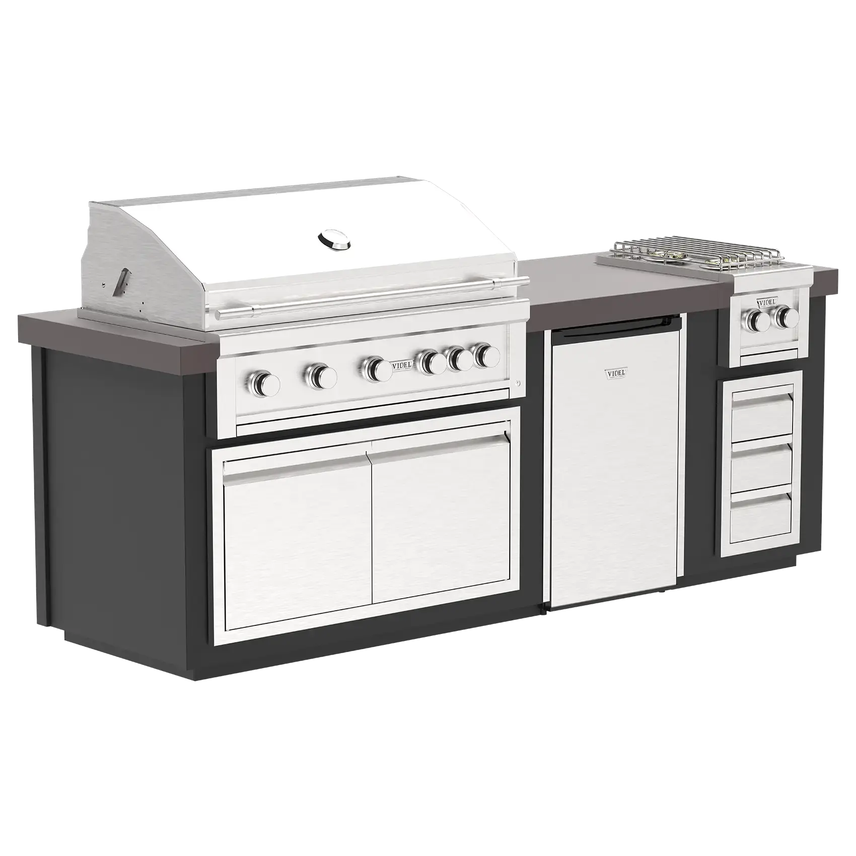 Videl Grills Luxe 96I - BBQ Island - Aqvina LLC
