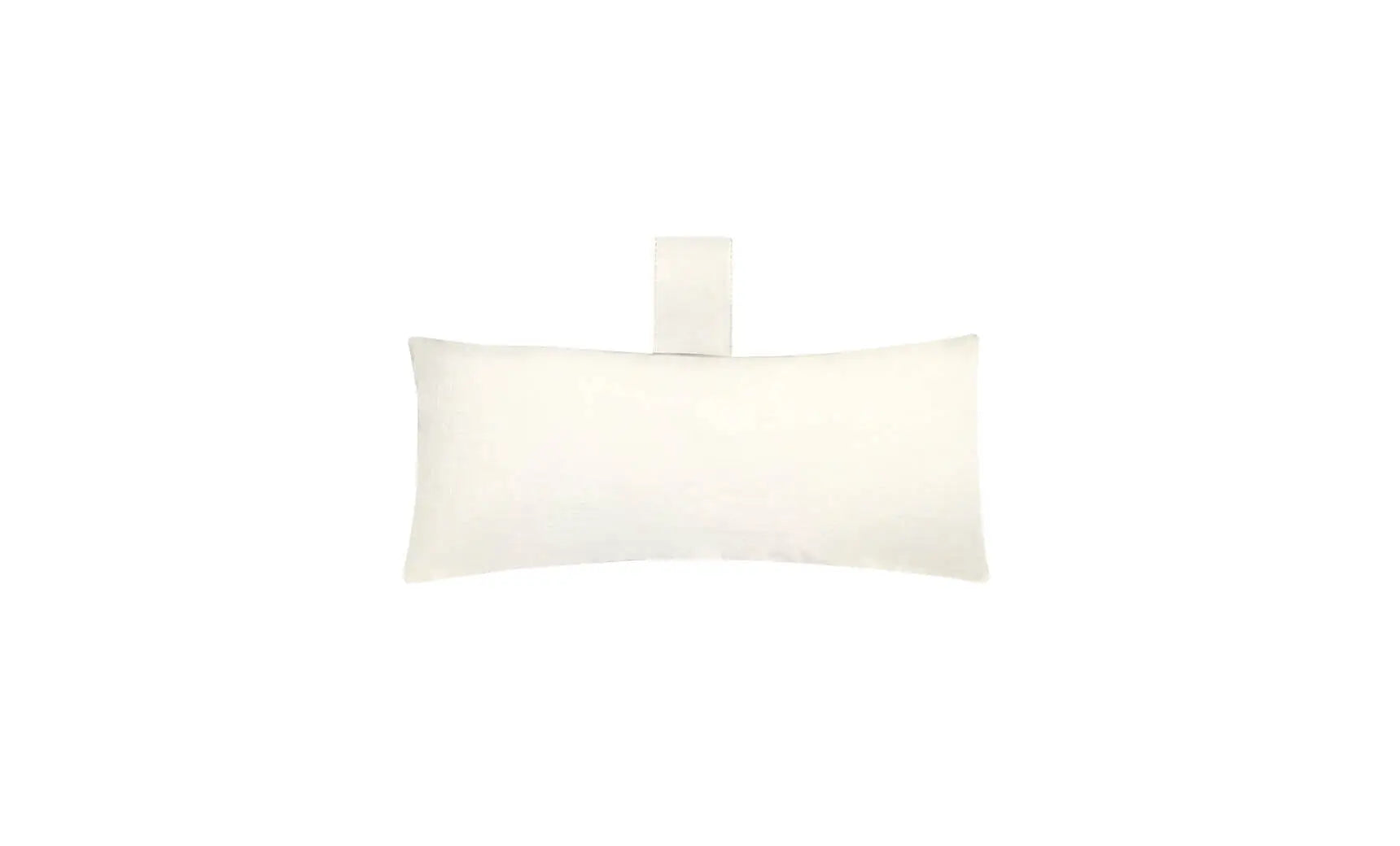 Autograph headrest pillow with soft fabric and adjustable design for comfortable travel.