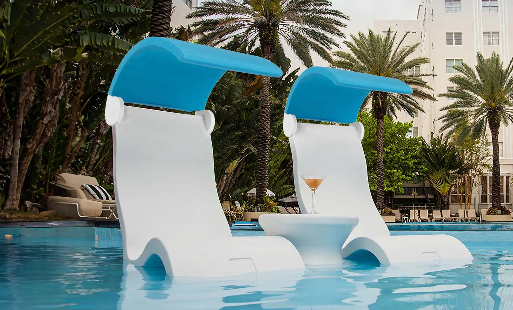 Signature Chair Shade in a vibrant orange fabric with a modern design and sleek arms.