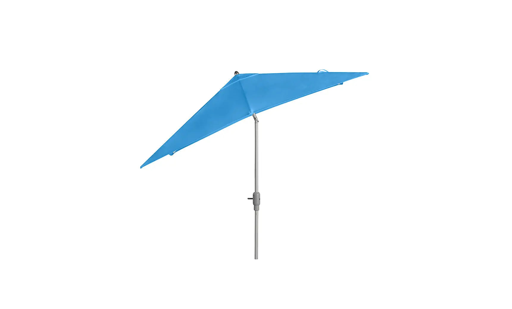 8.5-foot square Signature Series umbrella with 360° tilt feature in a modern design.