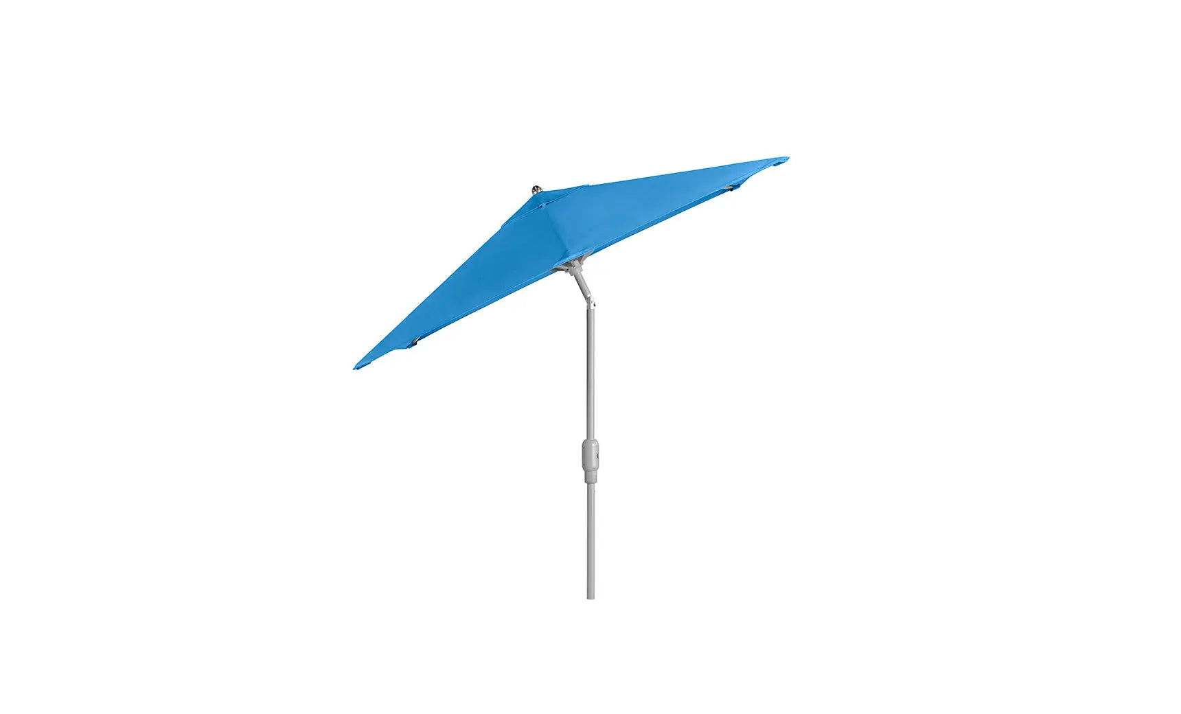 6.5 foot square Signature Series umbrella with 360° tilt feature and black canopy