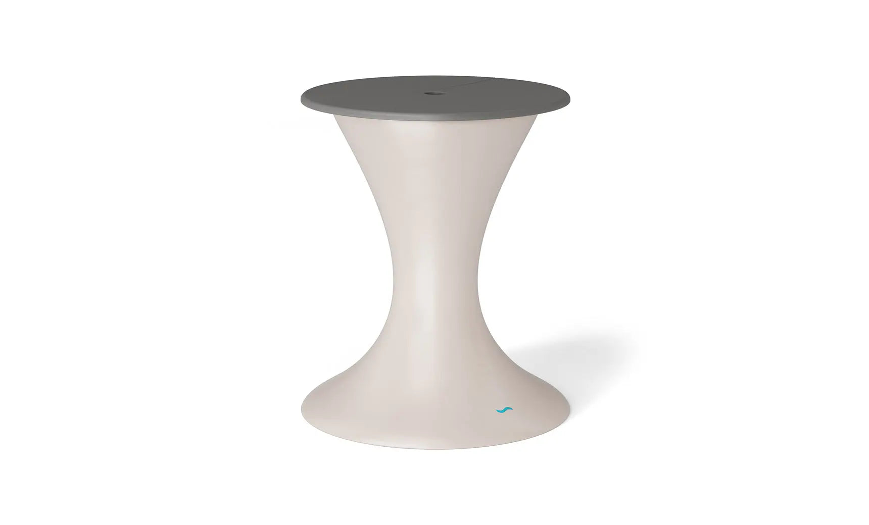 Autograph umbrella stand with an ice bin featuring a modern design and blue finish.