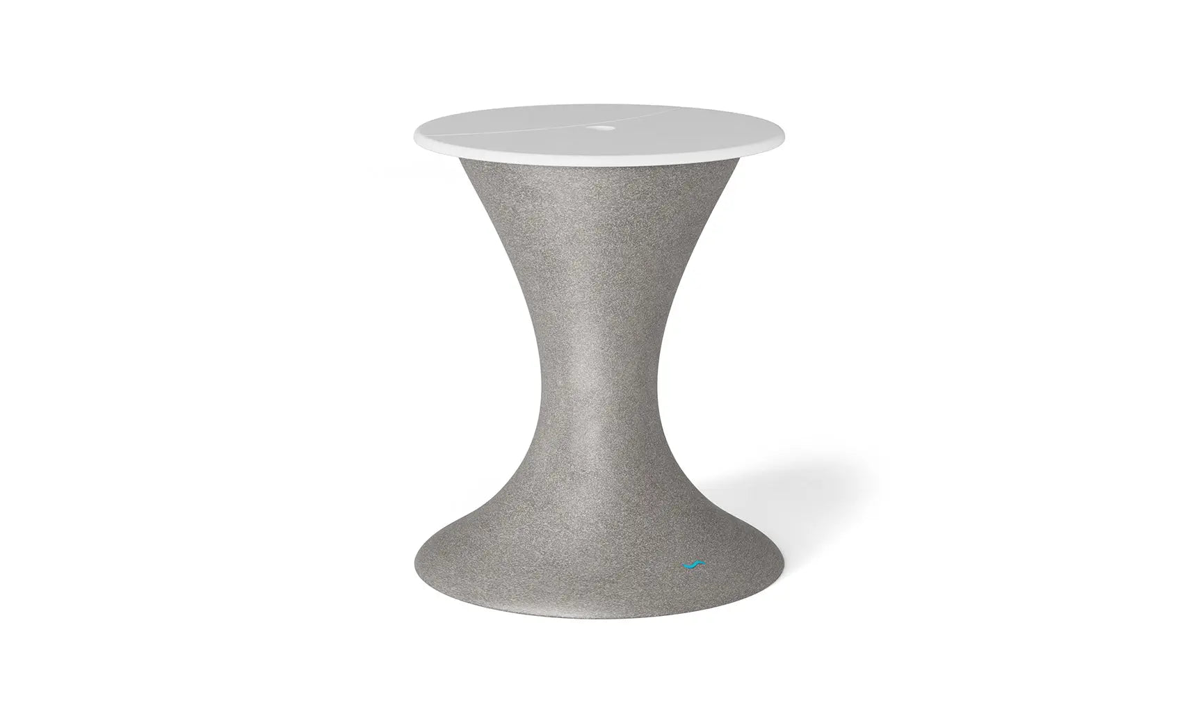 Autograph umbrella stand with an ice bin featuring a modern design and blue accents.