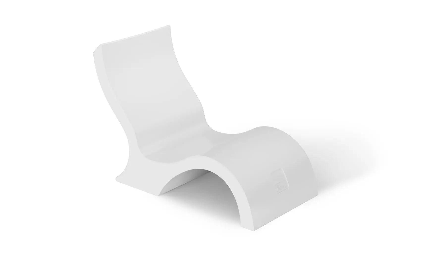 Signature lowback chair in weathered oak with comfortable cushioned seat and ergonomic design.