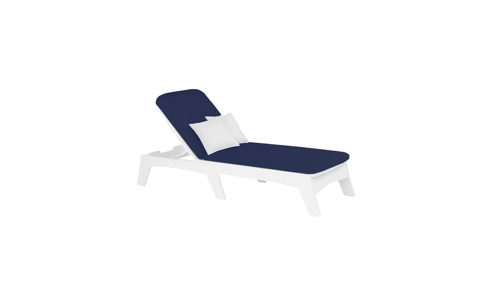 Mainstay chaise lounge cushion in soft fabric with contoured design for comfort