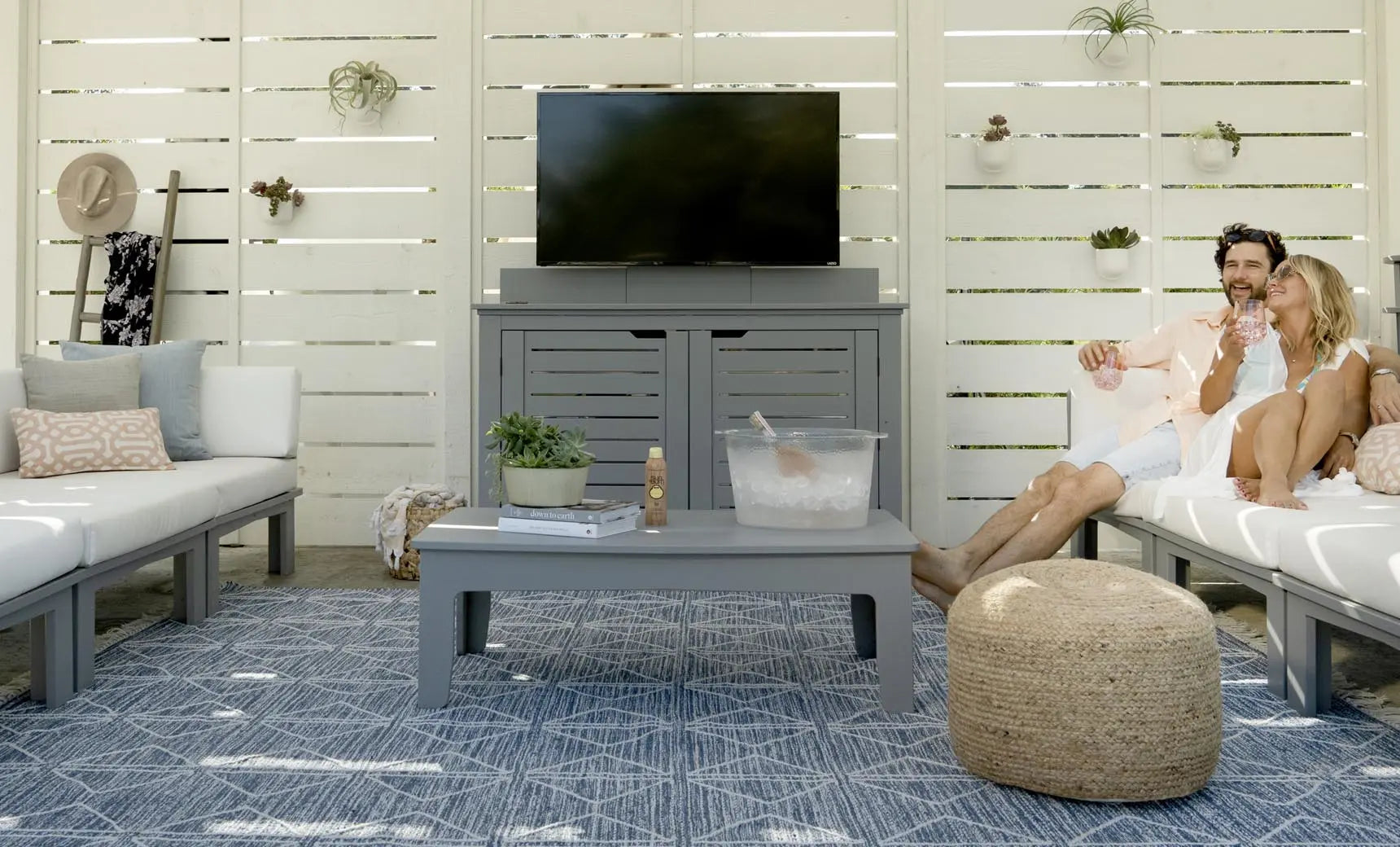 Mainstay rectangular coffee table with sleek wood finish and clean lines.