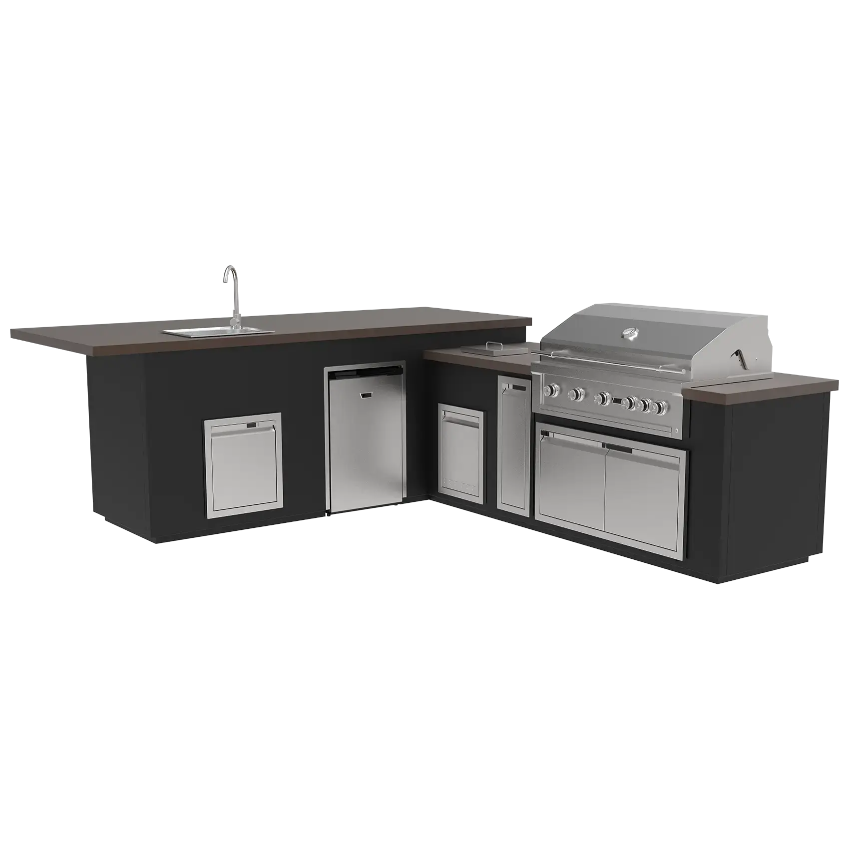 Videl Grills Maestro 134L - BBQ Island - Aqvina LLC