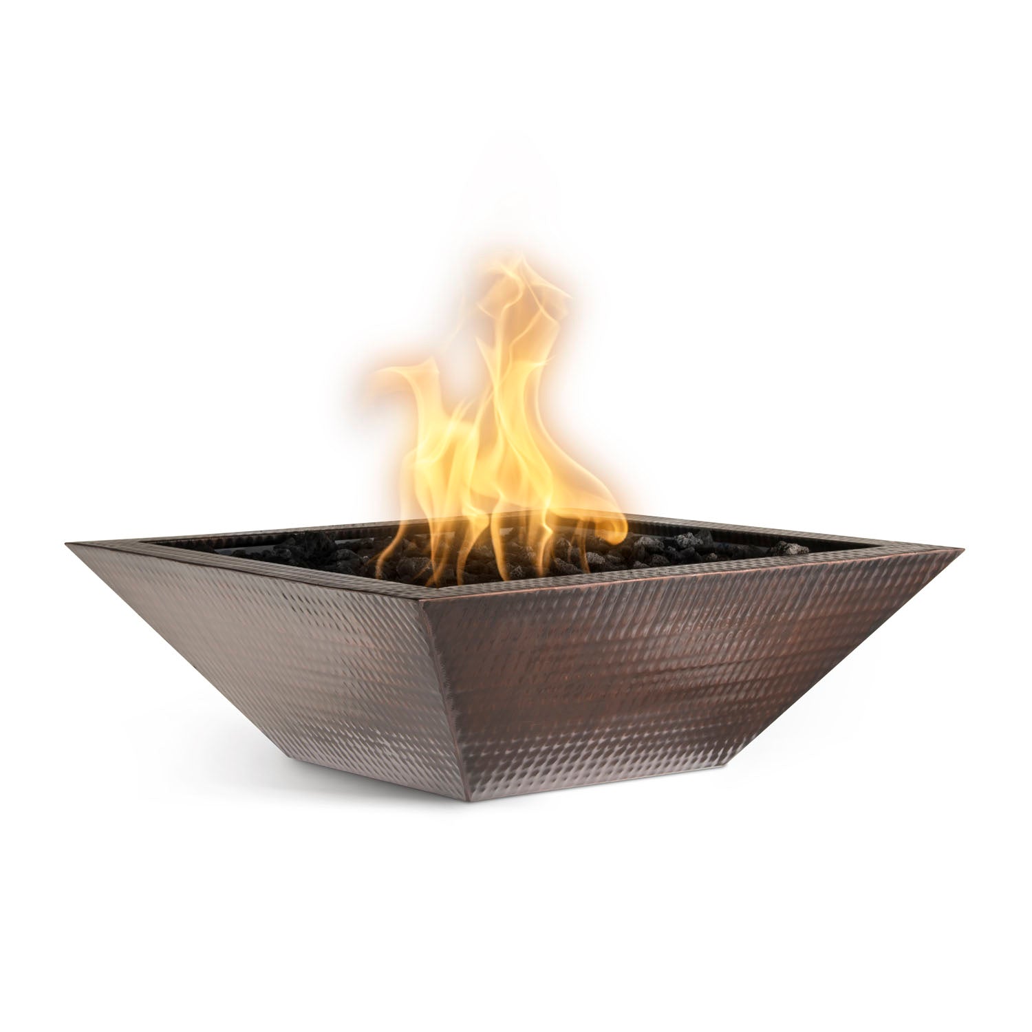The Outdoor Plus Maya Fire Bowl - Hammered Copper
