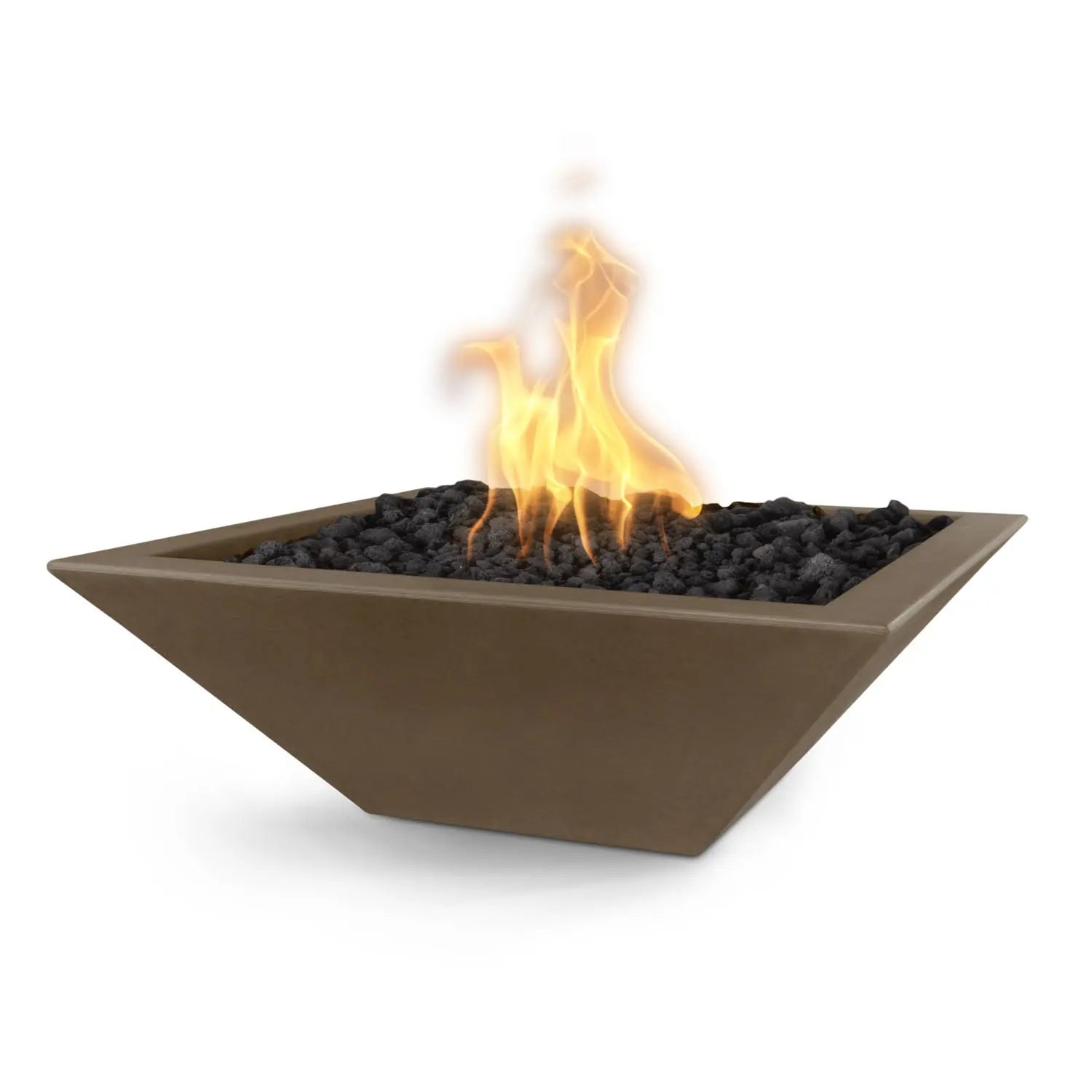 The Outdoor Plus Maya Fire Bowl - GFRC Concrete - 36" - Aqvina LLC