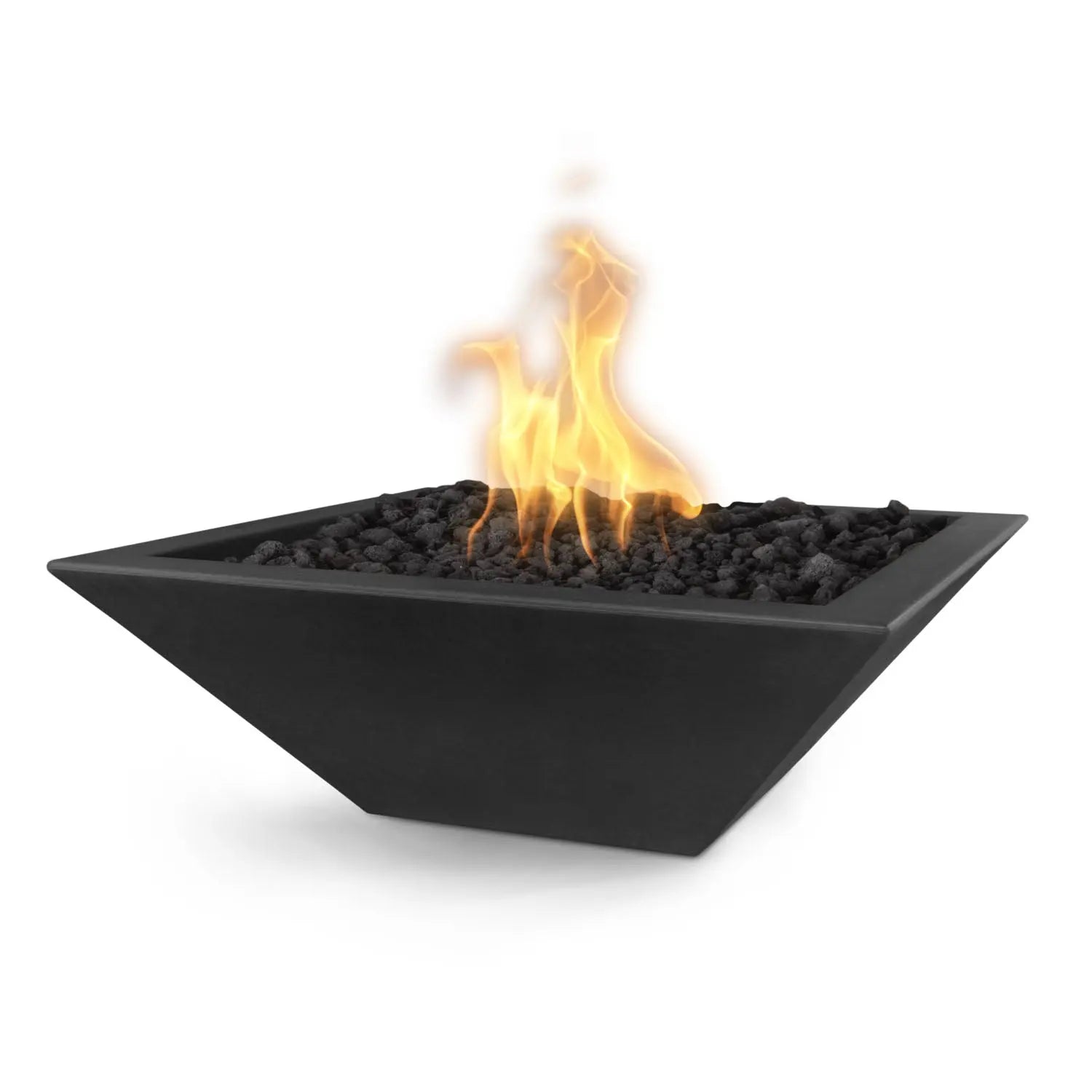 The Outdoor Plus Maya Fire Bowl - GFRC Concrete - 24" - Aqvina LLC