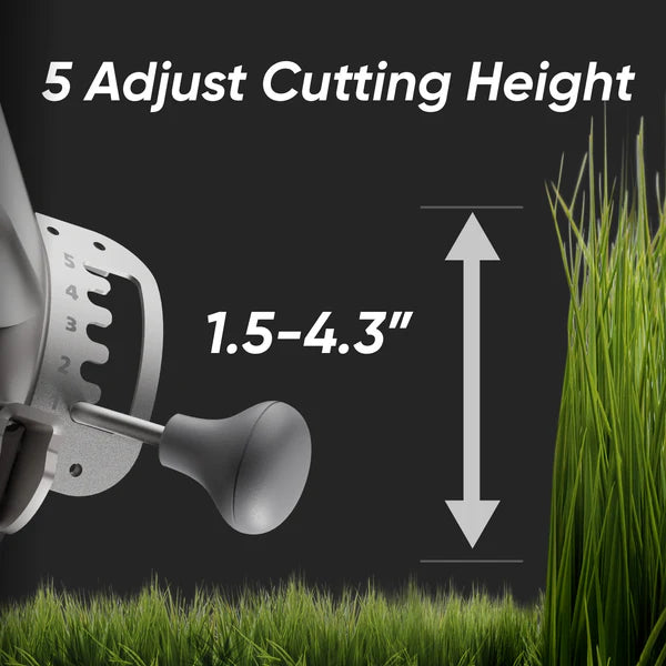 Mowrator S1 Remote-Control Lawn Mower – 21", 4WD, 85% Slope (40°), Wide Wheels