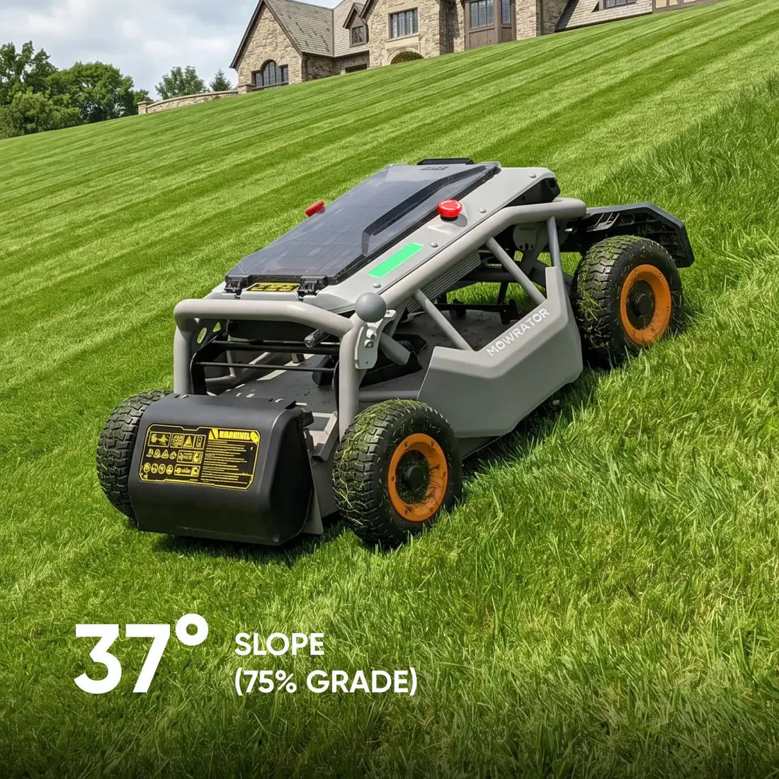 Mowrator S1 4WD Remote Control Lawn Mower Mowrator