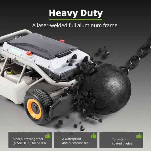 Mowrator S1 4WD Remote Control Lawn Mower Mowrator