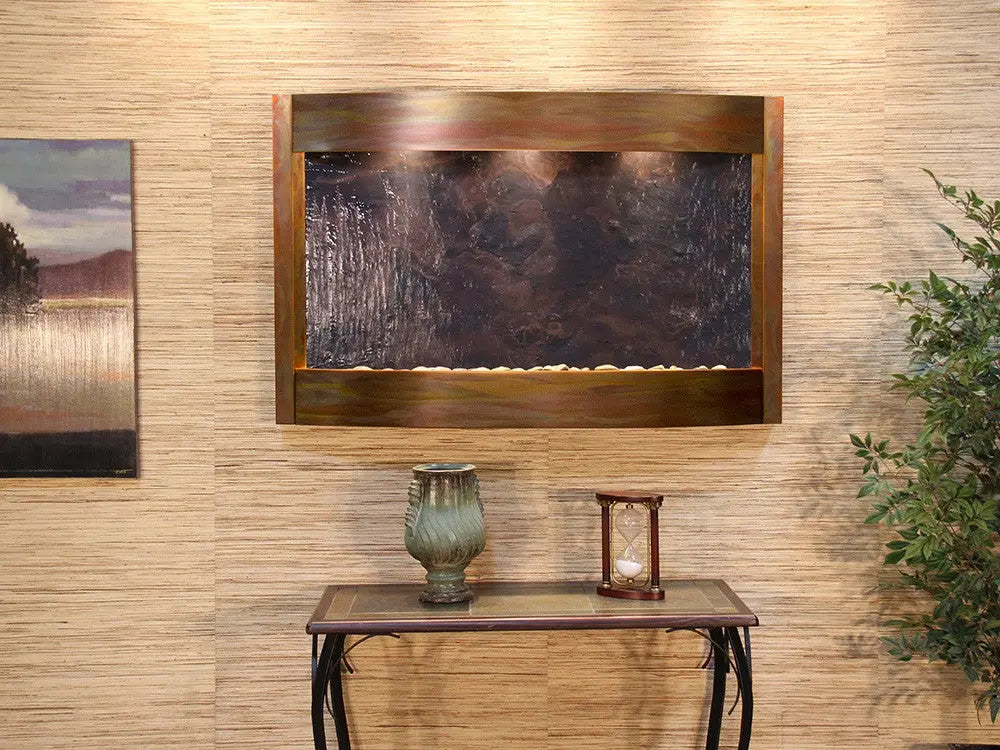 Adagio Calming Waters - Indoor Wall Fountain AWF-CWA1011 - Aqvina LLC