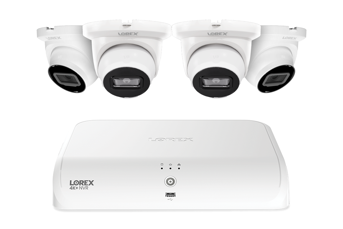 Lorex Fusion 16-Channel NVR System with 4MP (2K) IP Turret Cameras