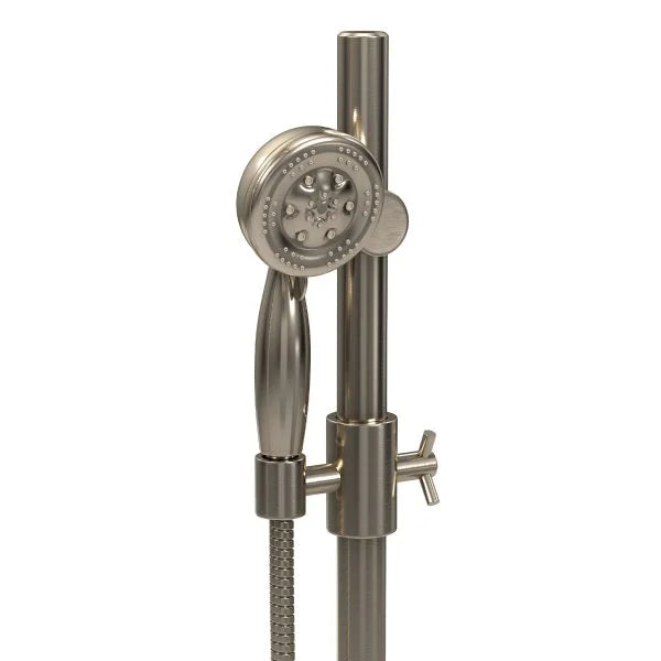 PULSE ShowerSpas AquaRain Shower System — 8" Rain Showerhead + 5-Function Handshower with Separate Slide Bar