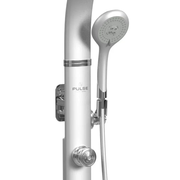 PULSE ShowerSpas Bonzai Shower System — 8" Rain Showerhead, 3 Body Jets, 5-Function Handshower