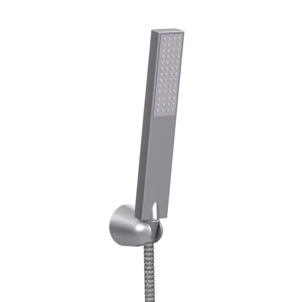 PULSE ShowerSpas Splash Shower System — 8" Square Rain Showerhead, 2 Body Jets, Massage Handshower