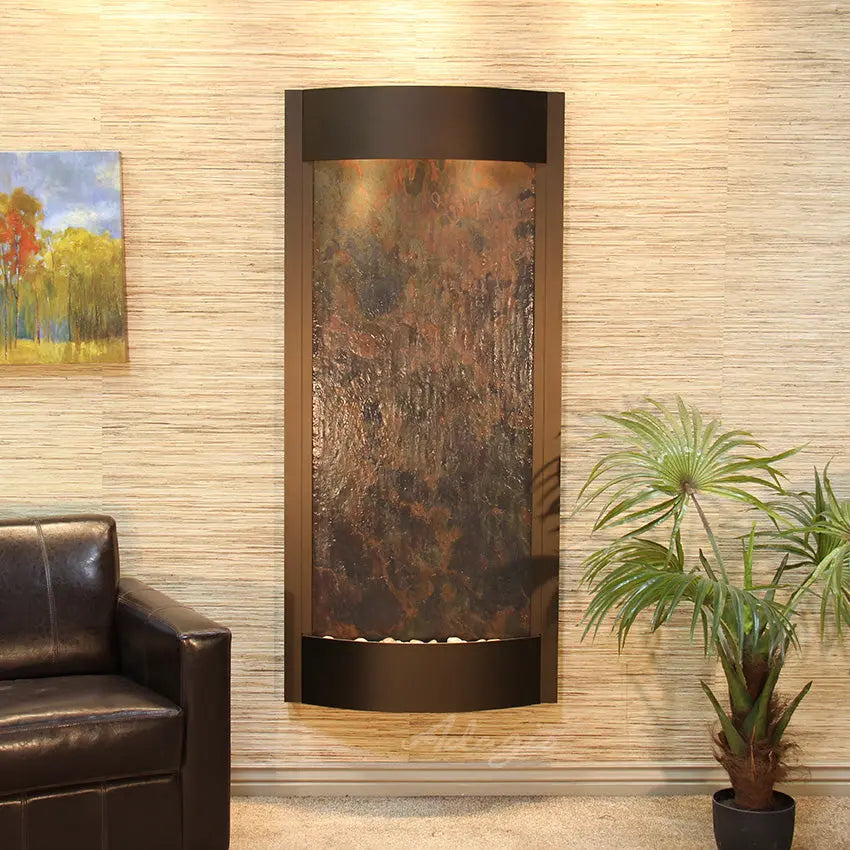 Adagio Pacifica Waters - Indoor Wall Fountain AWF-PWA1011 - Aqvina LLC