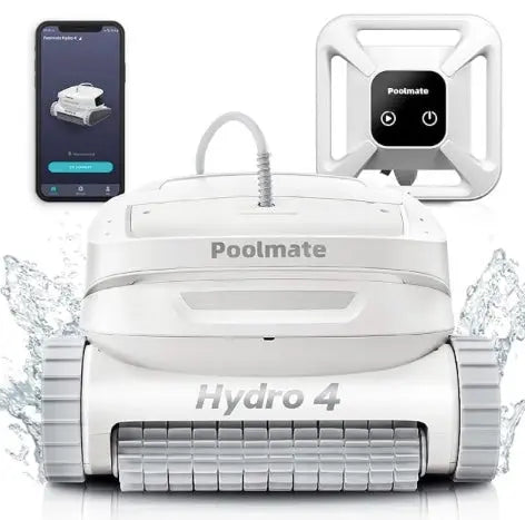 Poolmate Hydro 4 Robot Pool Cleaner Combination (Corded and Cordless) - Aqvina LLC