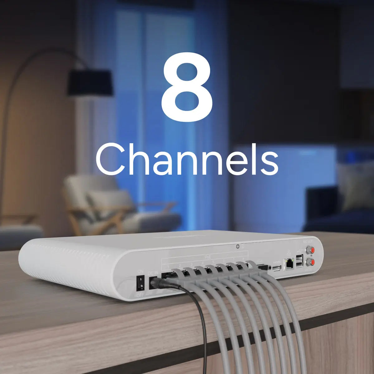 Lorex Connect 4K 8-Channel Wired NVR System with Four 4K IP Bullet Security Cameras - 1TB | RN301T1-43B-B - Aqvina LLC