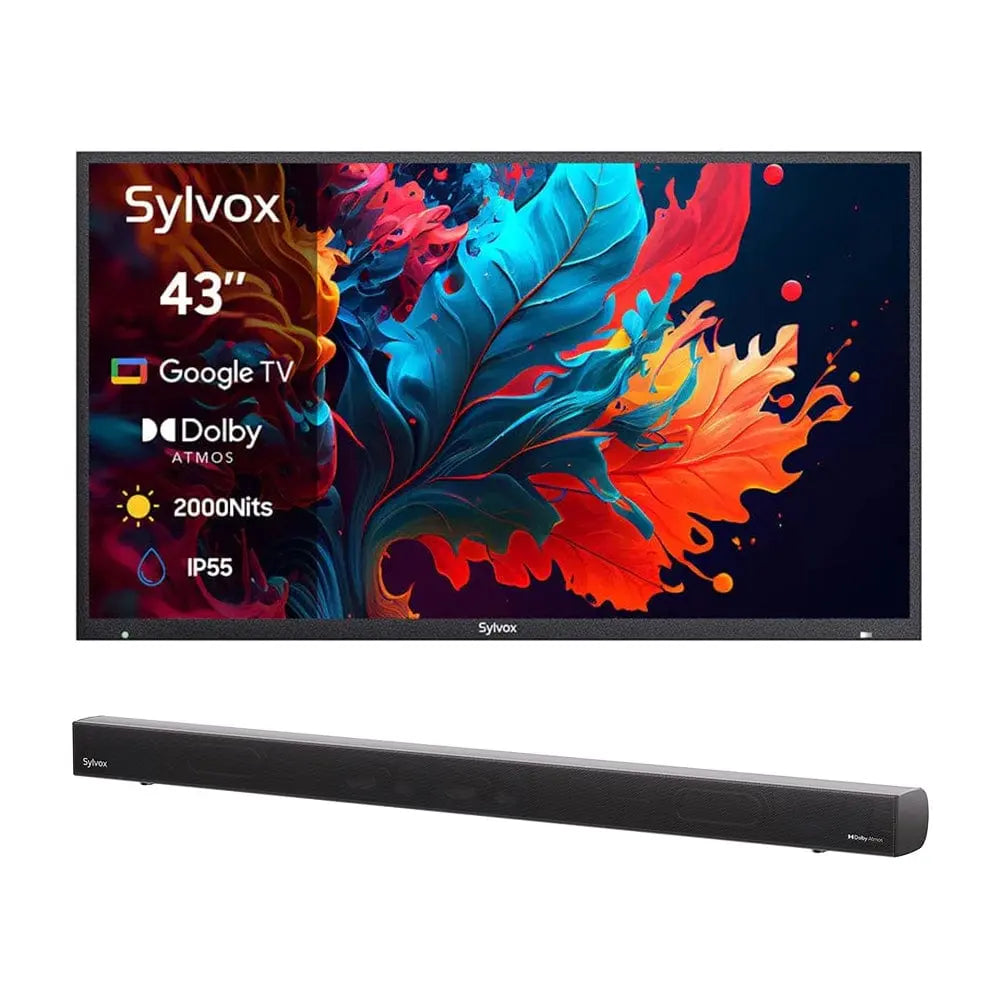 43" Premium QLED Google Outdoor TV - 2024 Pool Pro QLED 2.0 Series