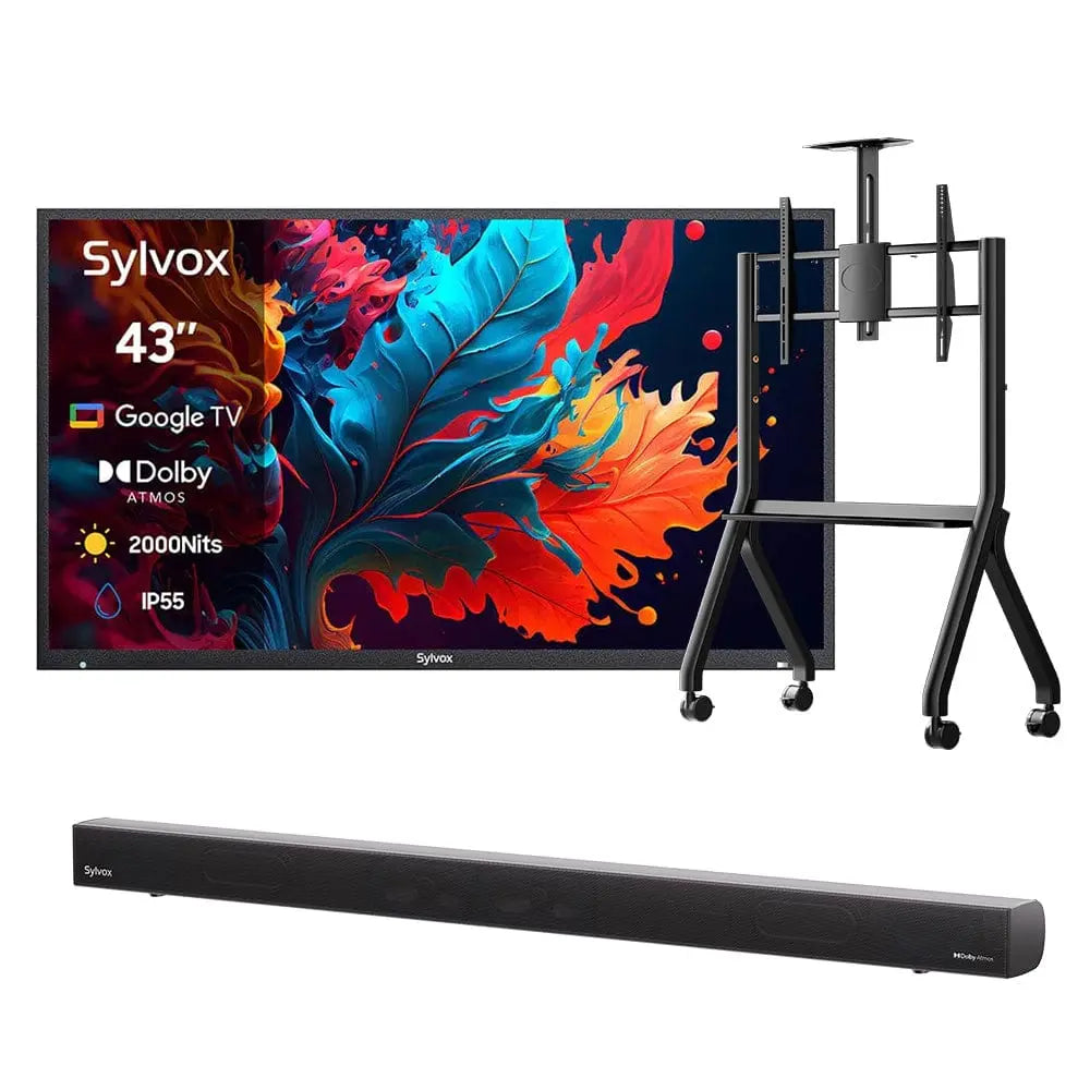 43" Premium QLED Google Outdoor TV - 2024 Pool Pro QLED 2.0 Series