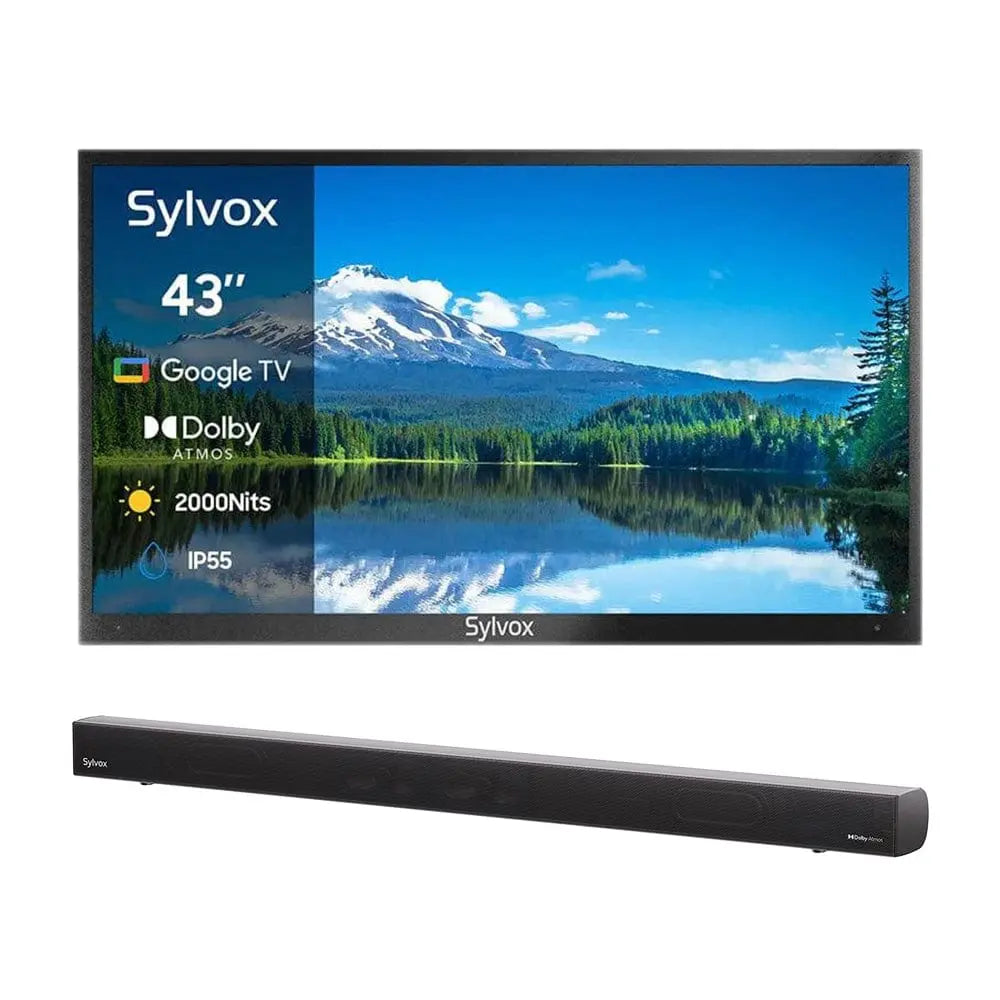 43" 2000Nit Google Outdoor TV - 2024 Pool Pro 2.0 Series
