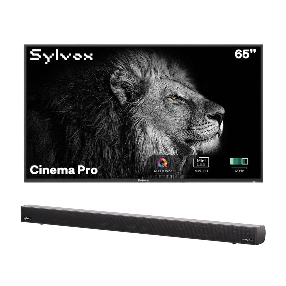 Sylvox Cinema Pro 65" Helio QLED Outdoor TV-( 120HZ, 3500Nits)