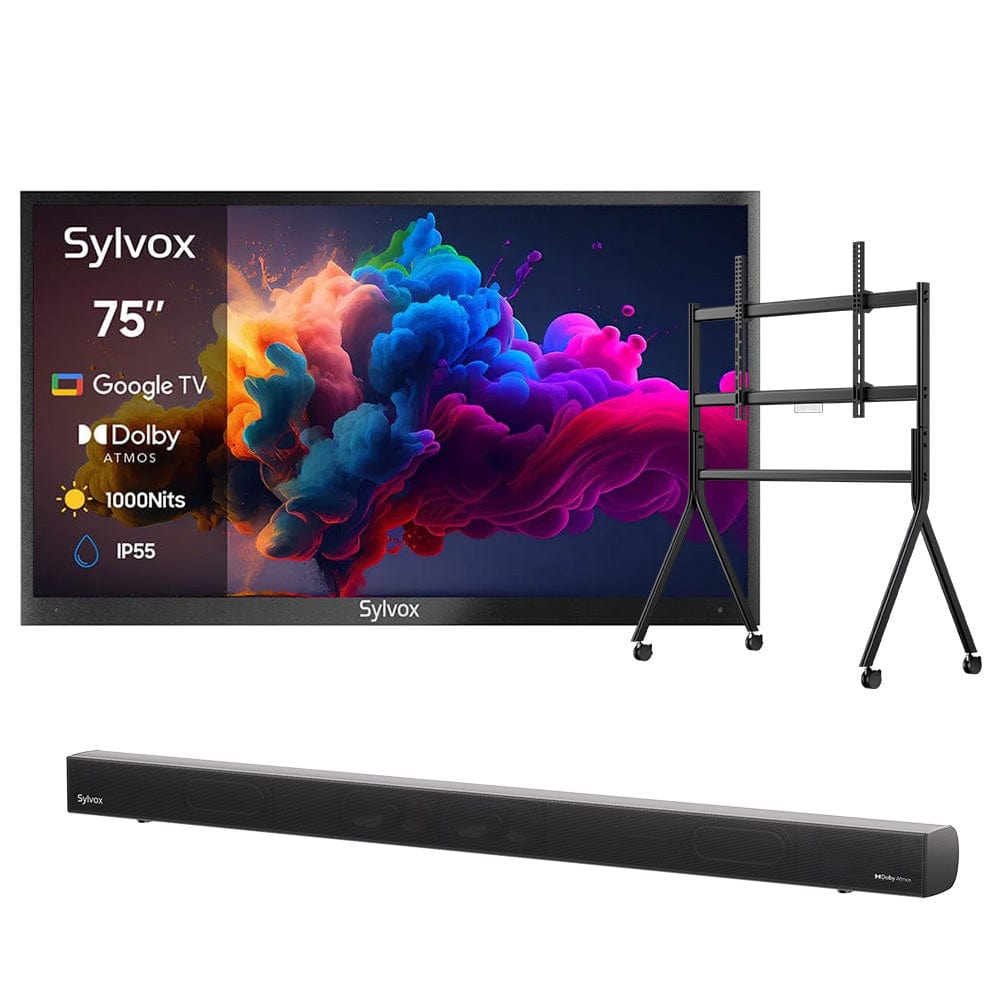 75" Advanced QLED Google Outdoor TV -2024 Deck Pro QLED 2.0