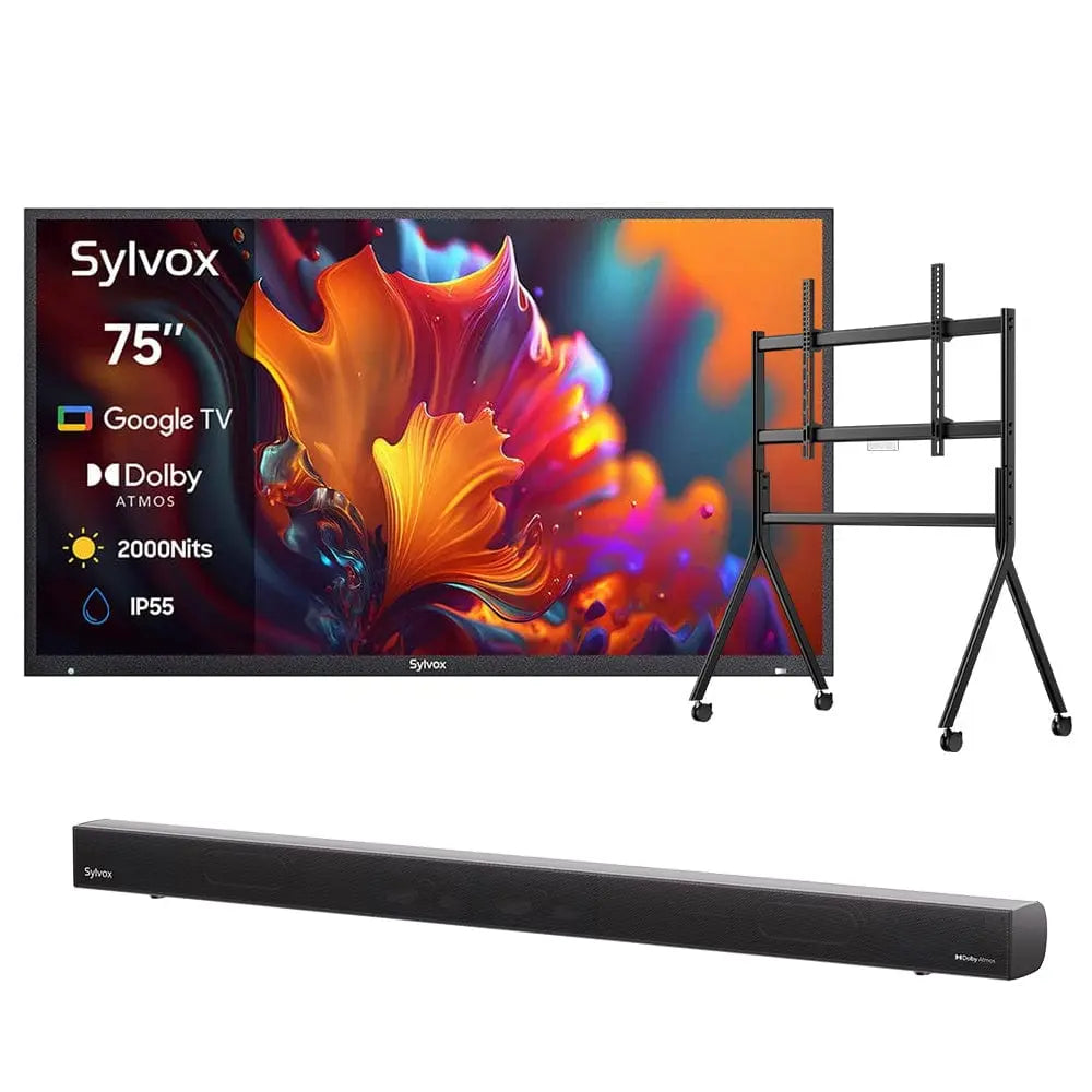 75" Premium QLED Google Outdoor TV - 2024 Pool Pro QLED 2.0 Series