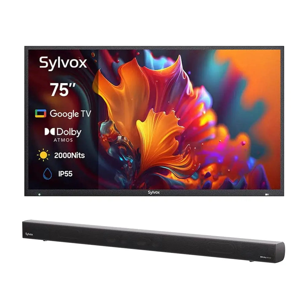 75" Premium QLED Google Outdoor TV - 2024 Pool Pro QLED 2.0 Series
