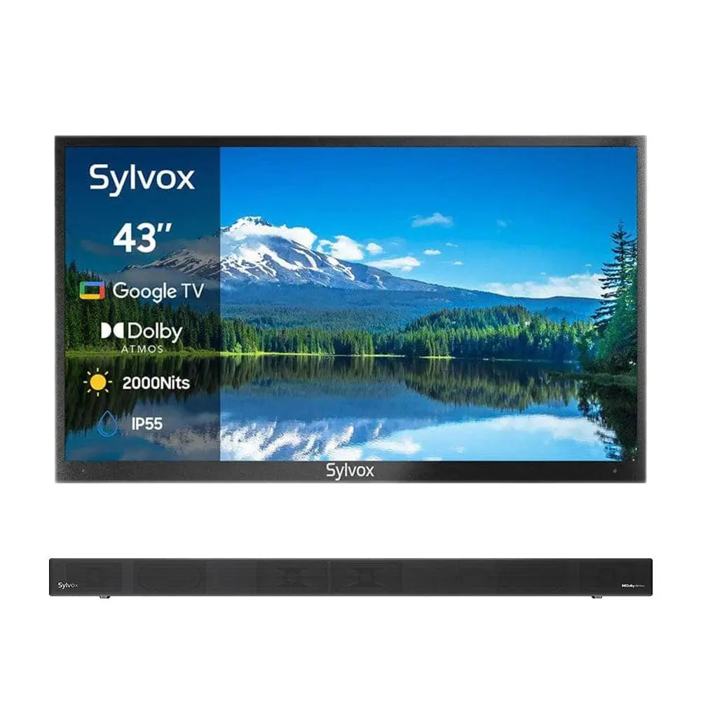 43" 2000Nit Google Outdoor TV - 2024 Pool Pro 2.0 Series