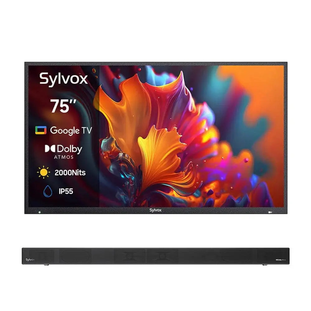 75" Premium QLED Google Outdoor TV - 2024 Pool Pro QLED 2.0 Series